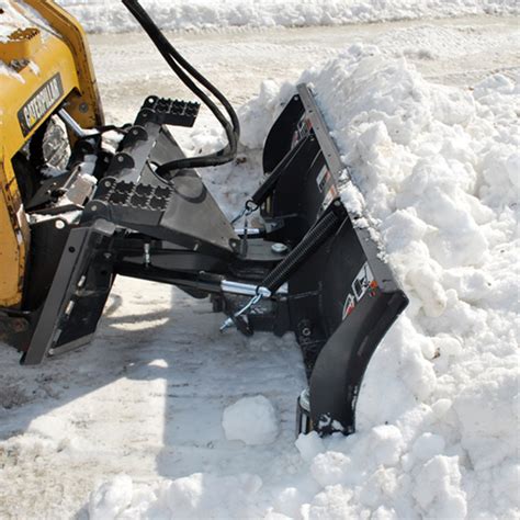 hydraulic skid steer plow|plow attachment for skid steer.